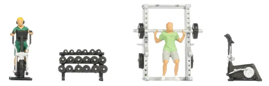 N16292 Gym Themed Figure Set - Image 4