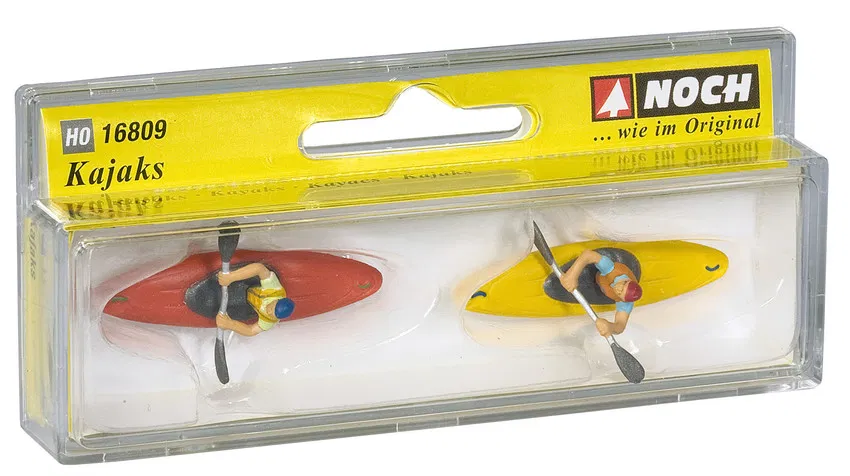N16809 Kayaks (2) with Figures - Image 2