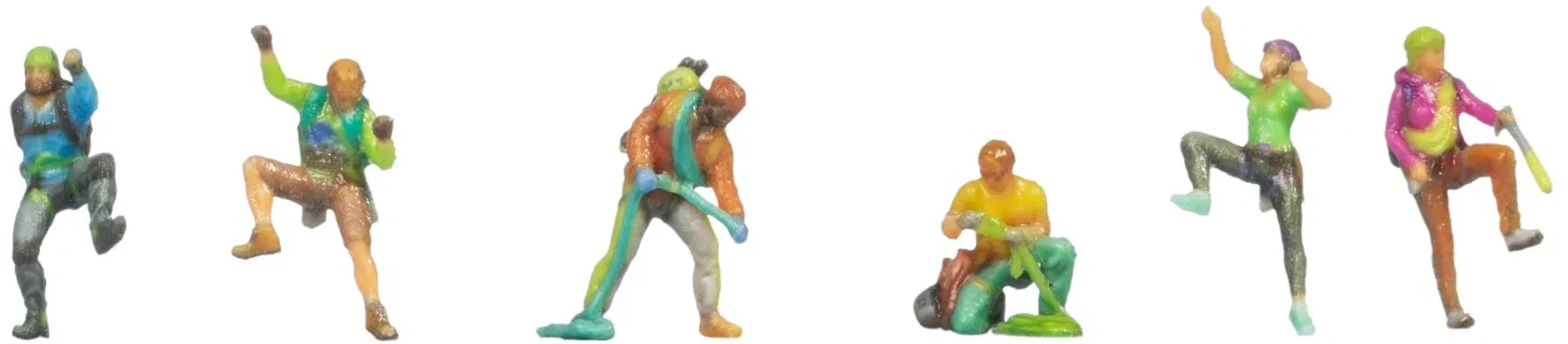 N35822 Mountaineers (6) 3D Master Figure Set