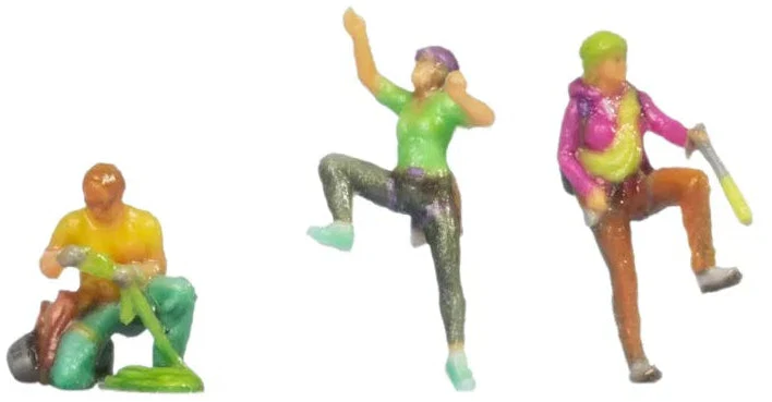 N35822 Mountaineers (6) 3D Master Figure Set - Image 3