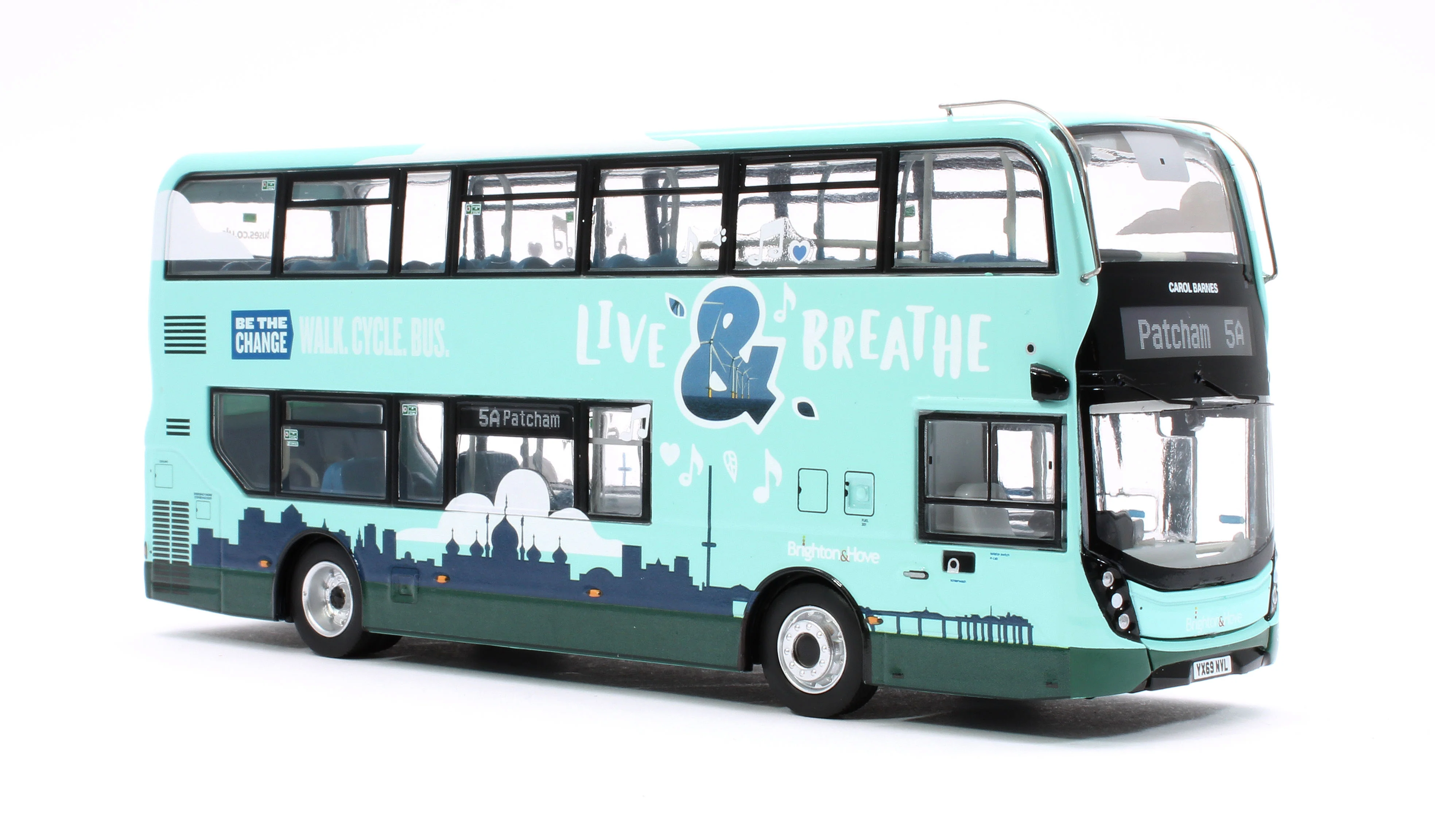 UK6533 ADL Enviro 400 - Brighton and Hove (301 – YX69 NVL) - Image 4
