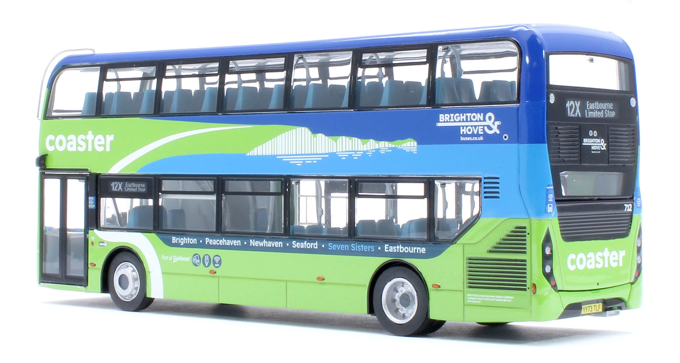 UK6543 ADL Enviro 400 Brighton and Hove Coaster (712 - YY73 TLF) - Image 3