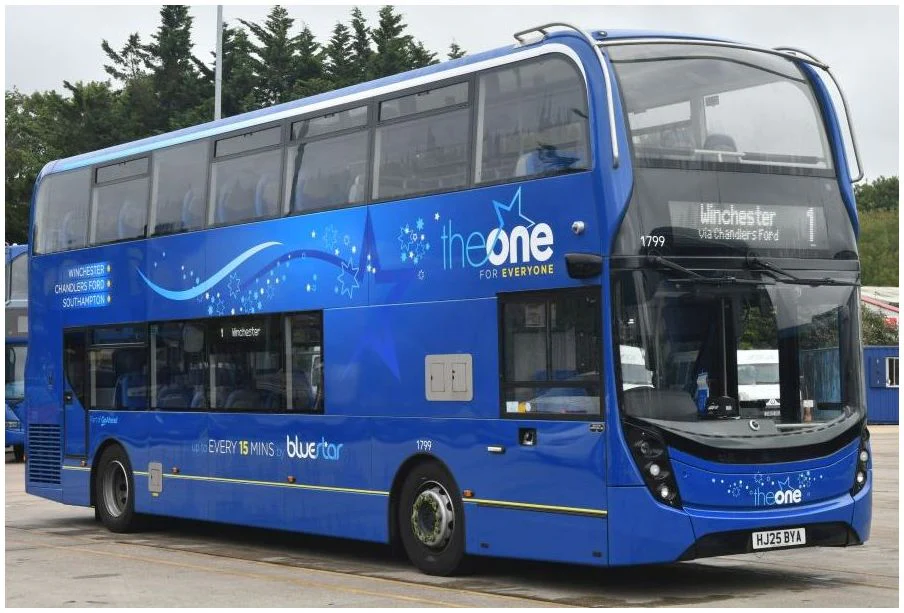 UK6548 ADL Enviro 400 Bluestar (1799 - HJ25 BYA)