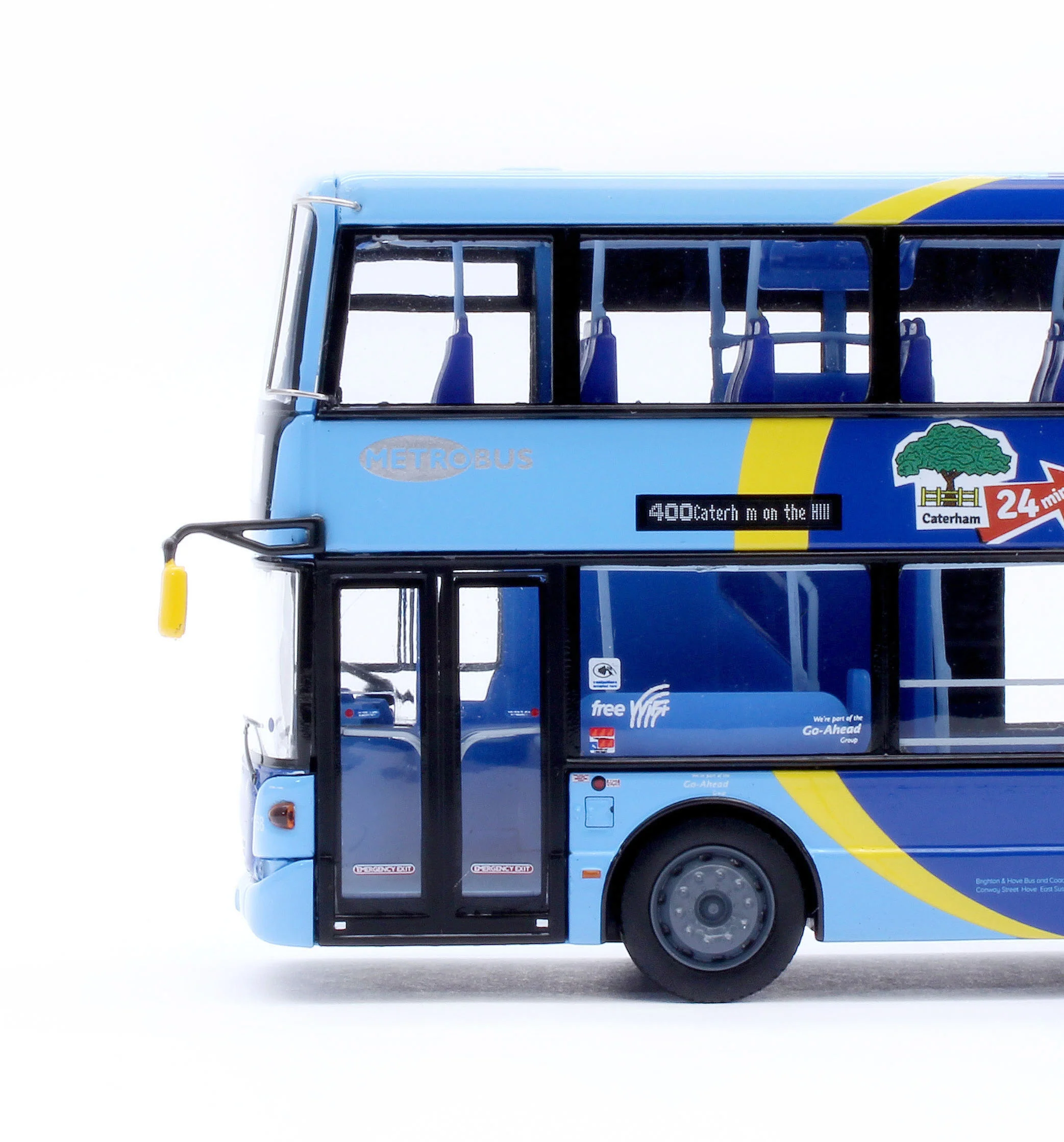 UK9503 Scania OmniCity Double Decker Metrobus (6958 - YP09 HWD) - Image 4
