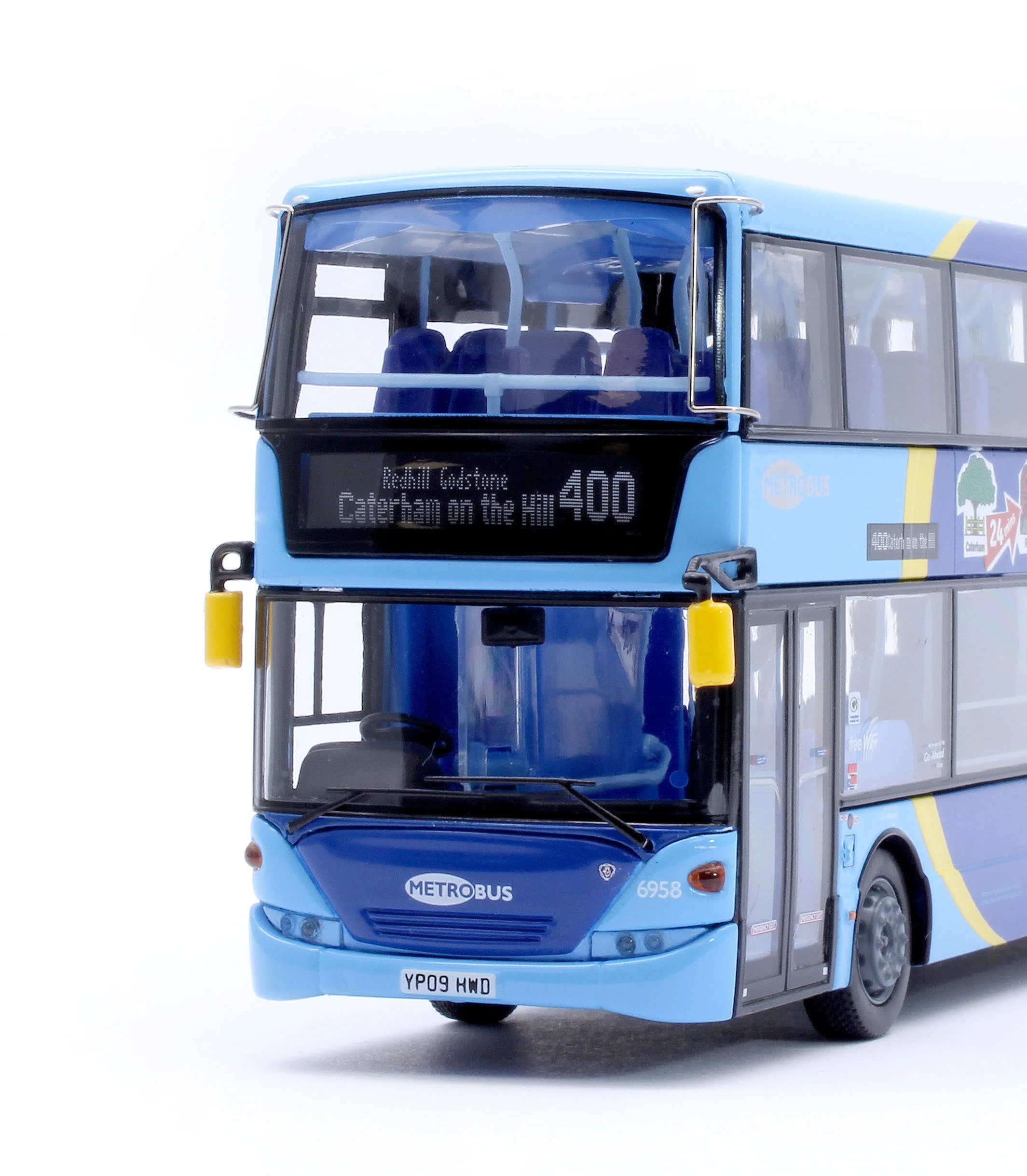 UK9503 Scania OmniCity Double Decker Metrobus (6958 - YP09 HWD) - Image 6