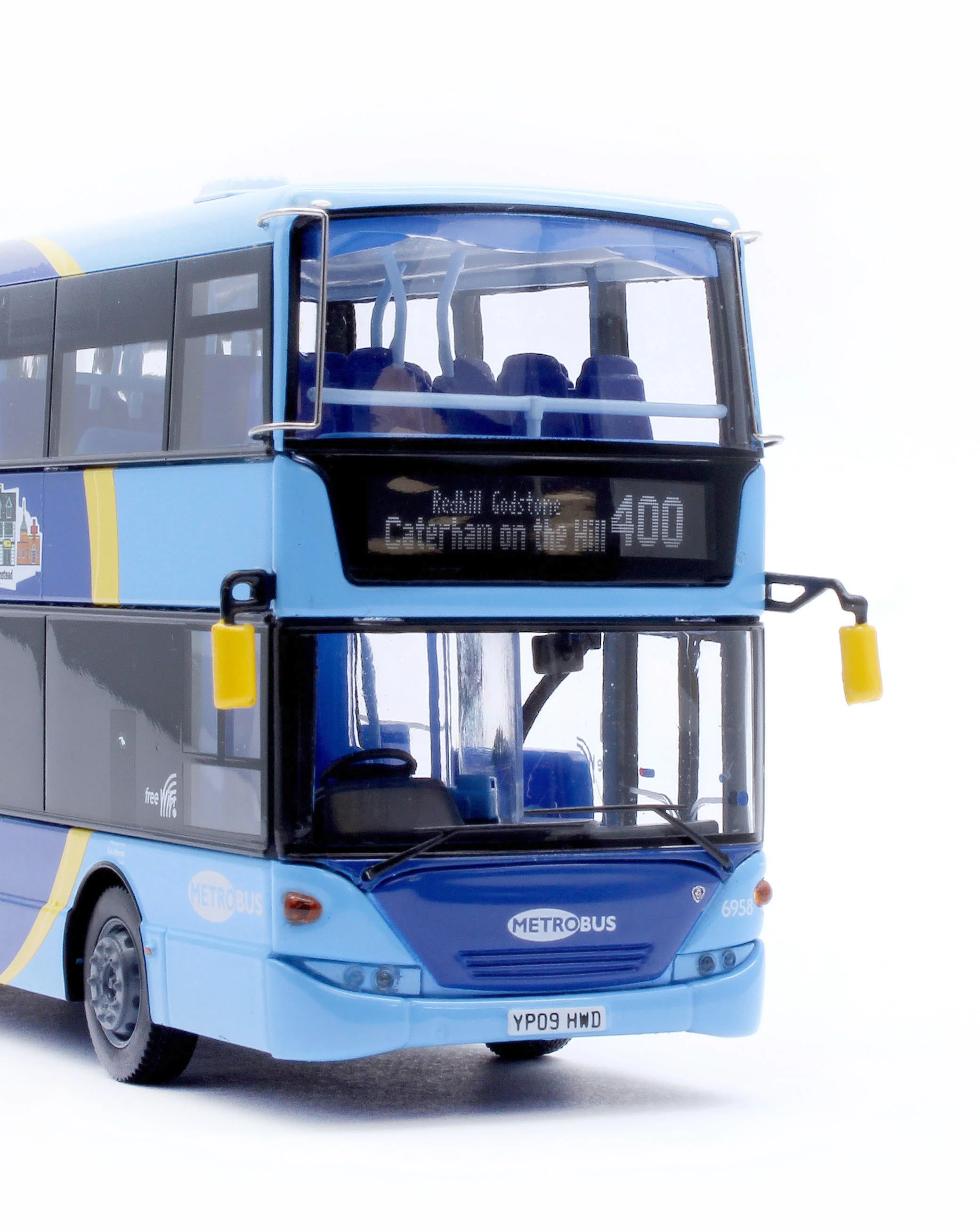 UK9503 Scania OmniCity Double Decker Metrobus (6958 - YP09 HWD) - Image 7