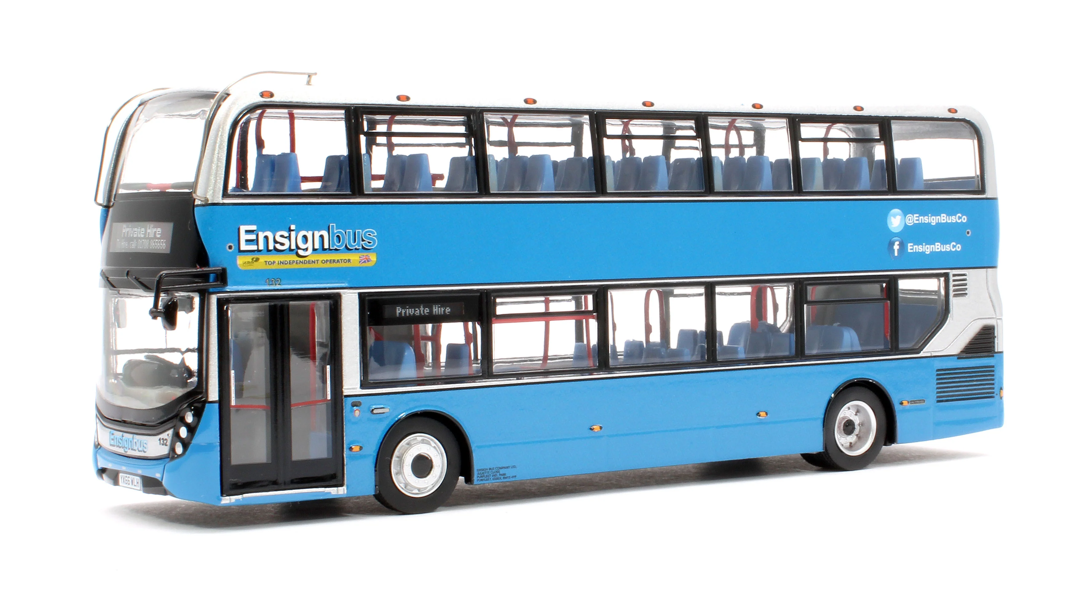UK0063 ADL Enviro400MMC Ensign Bus (132 YX66 WLH)