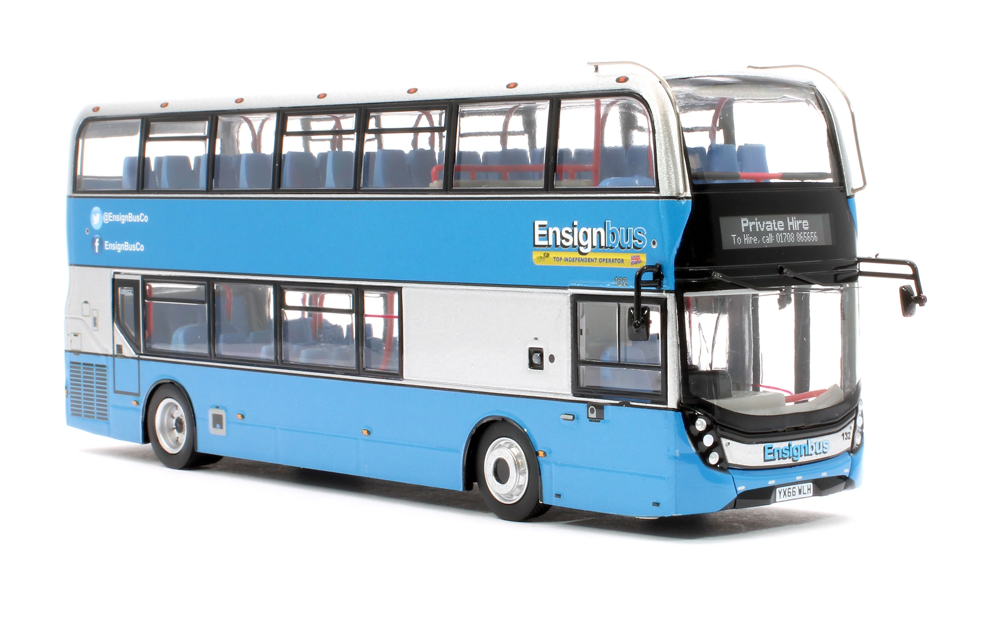 UK0063 ADL Enviro400MMC Ensign Bus (132 YX66 WLH) - Image 2