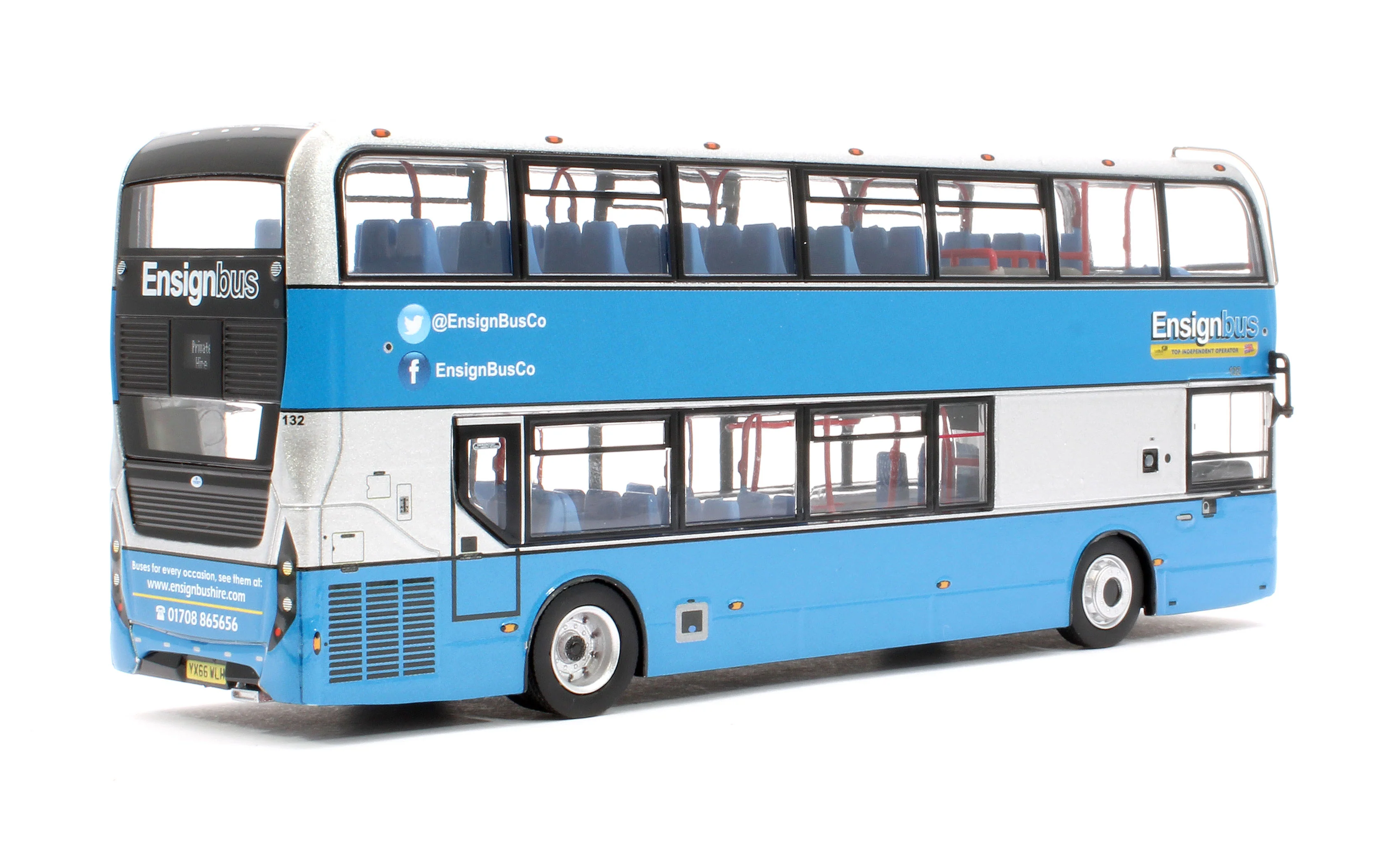 UK0063 ADL Enviro400MMC Ensign Bus (132 YX66 WLH) - Image 3