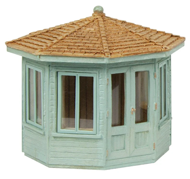 44-0536G Octagonal Summer House - Green