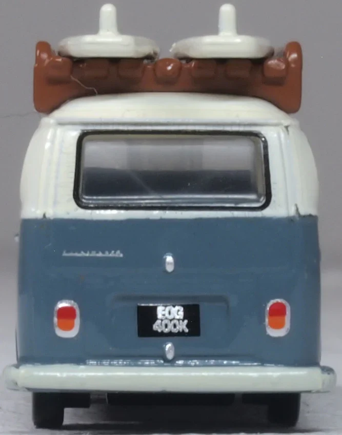 120VW003 VW Bay Window T2 Bus/Surfboards Fiord Blue/Arcona White - Image 5