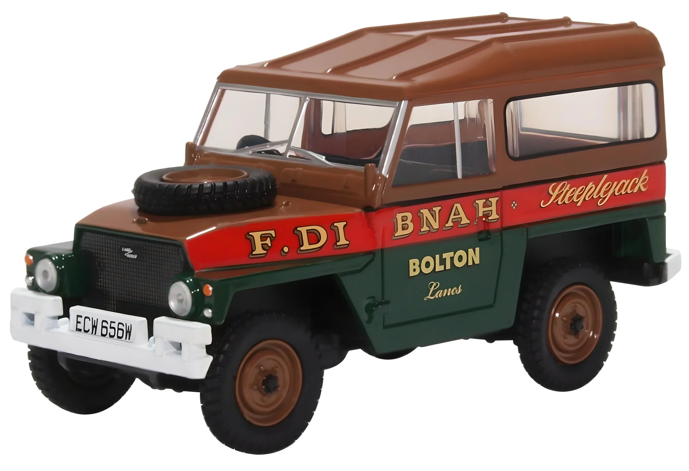 43LRL006 Land Rover Lightweight Hard Top Fred Dibnah