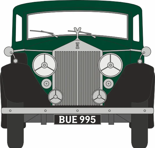 43R25002 Rolls Royce 25/30 Thrupp & Maberley Green / Black - Image 8