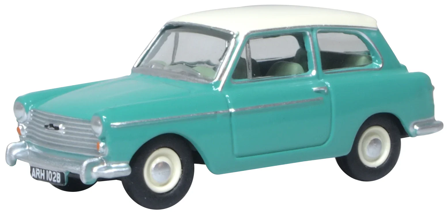 76AA008 Austin A40 MkII Fern Green/Snowberry White