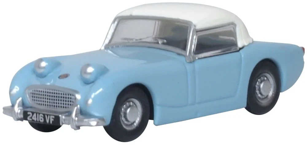 76AHF002 Austin Healey Frogeye Sprite Iris Blue/OEW