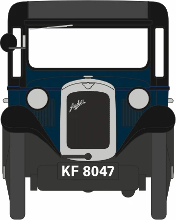 76ASS002 Austin Seven RN Saloon Light Royal Blue - Image 4
