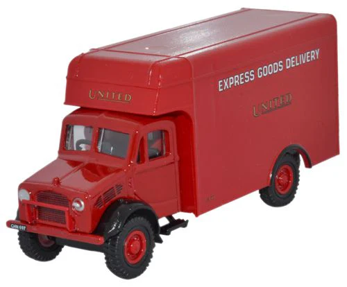76BD003 United Express Goods Delivery Bedford OW Luton