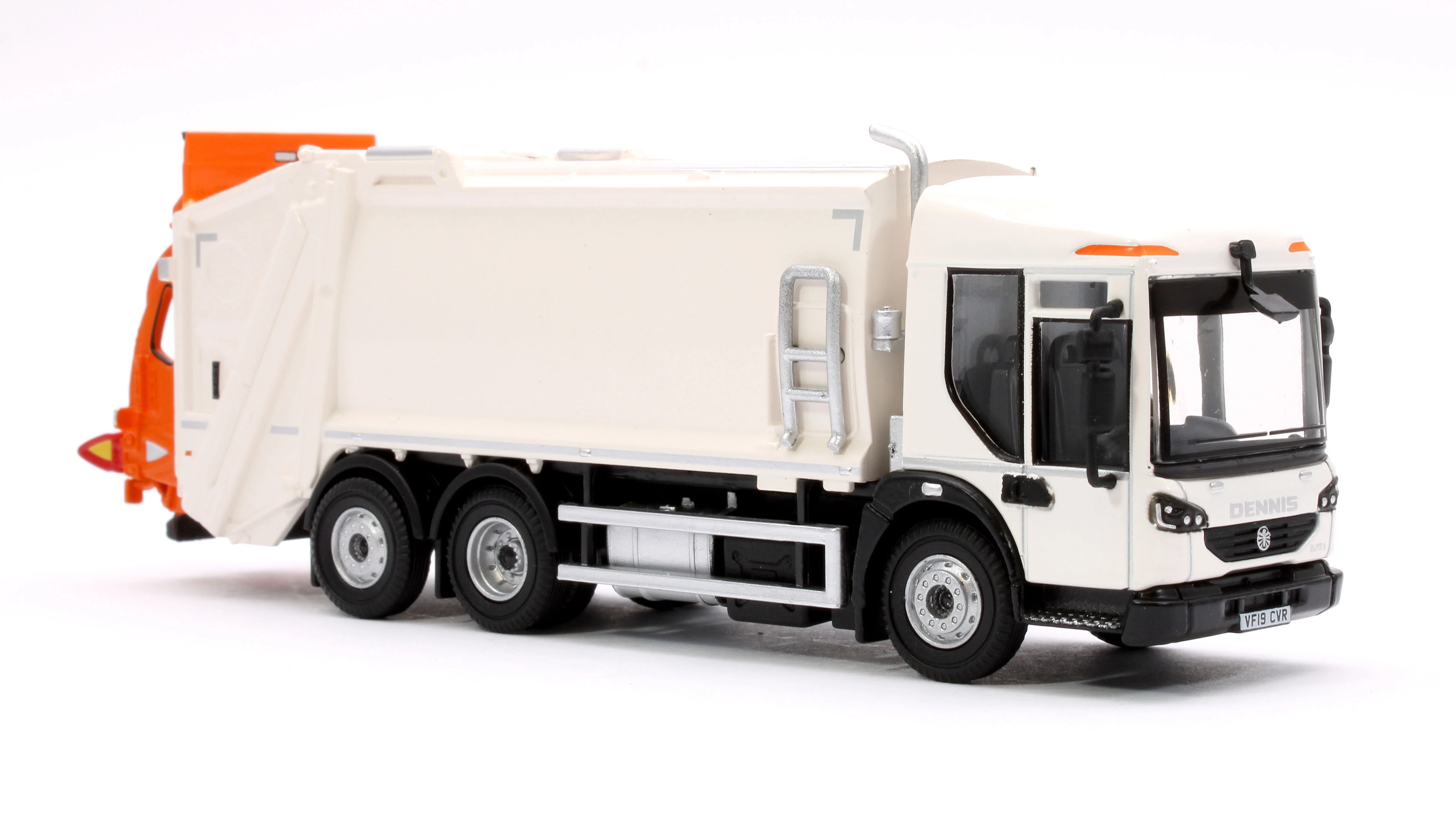 76DE003 Dennis Eagle Olympus Refuse Truck White - Image 6