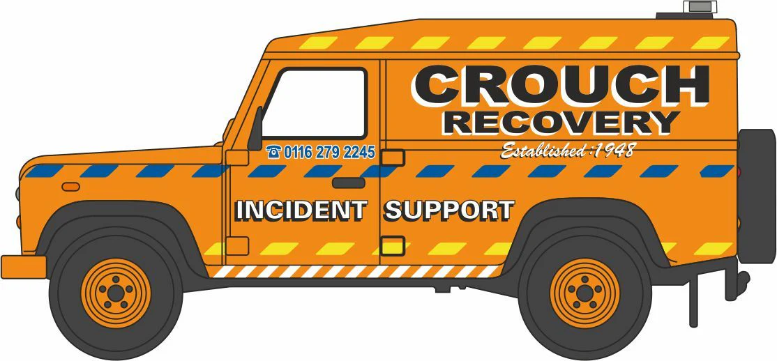 76DEF021 Land Rover Defender LWB Crouch Recovery