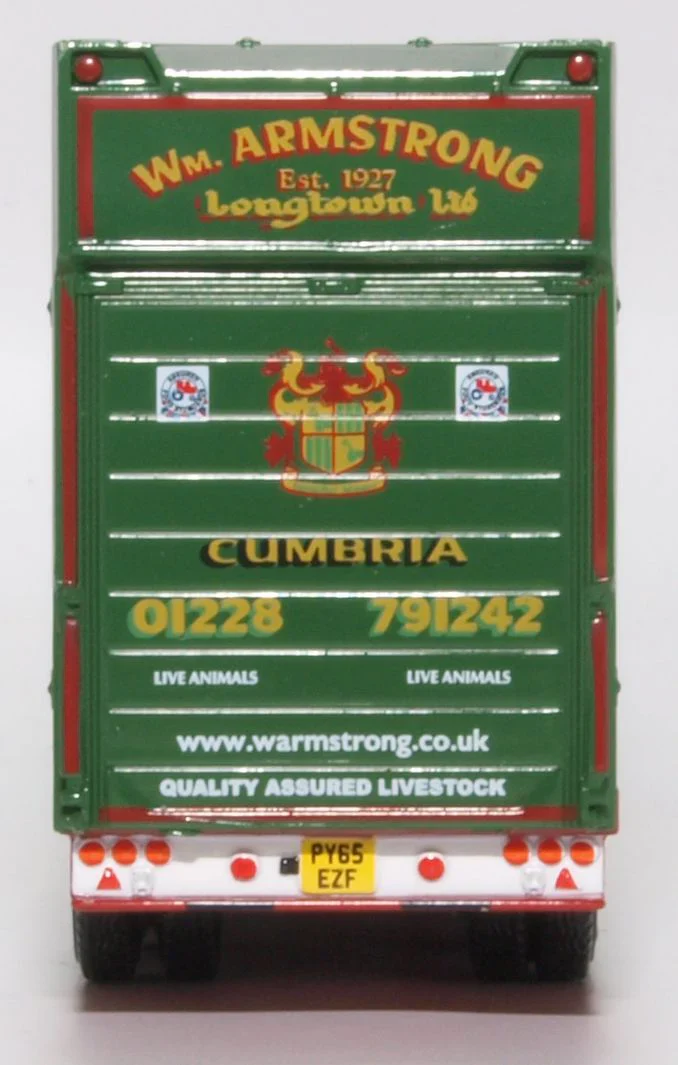 76DXF003 DAF XF William Armstrong Houghton Parkhouse Livestock Trailer - Image 5