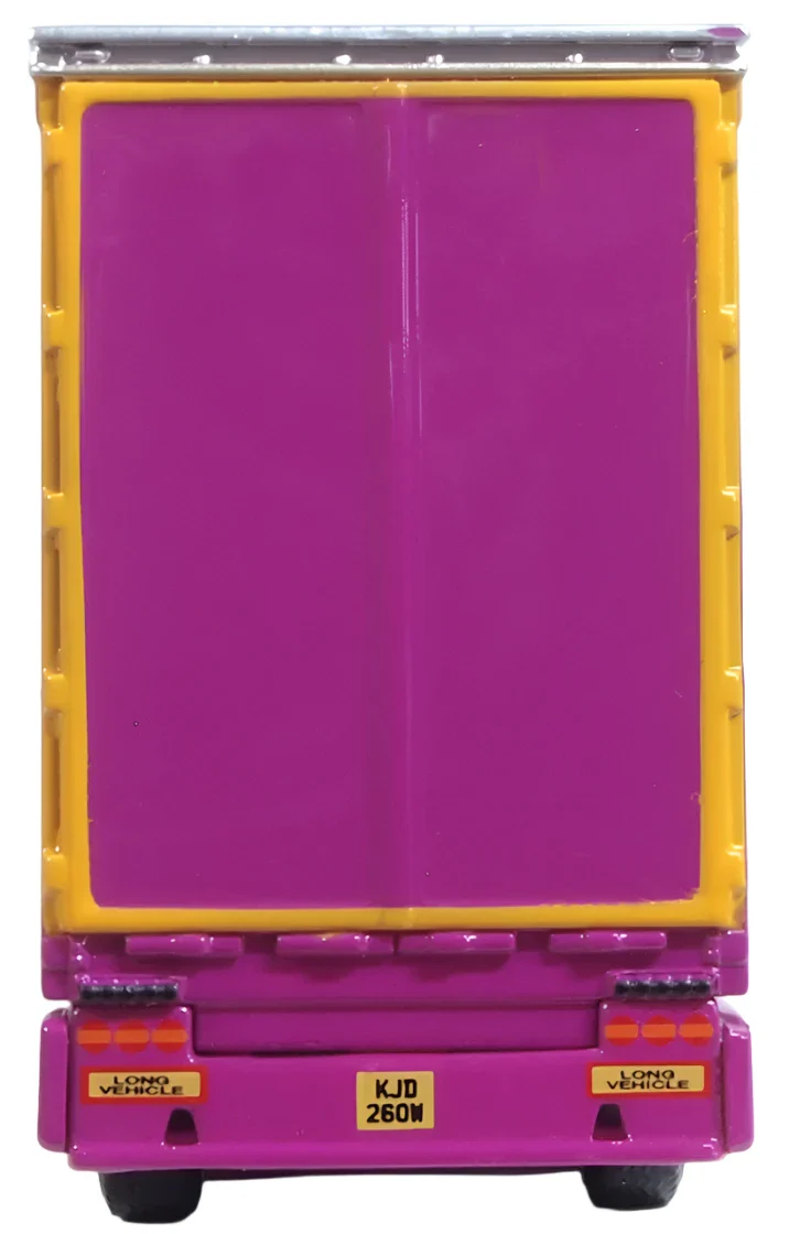 76EC005 ERF EC14 Olympic Curtains Box Trailer Paulos Circus - Image 5