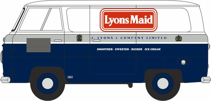 76FDE009 Ford 400E Van Lyons Maid