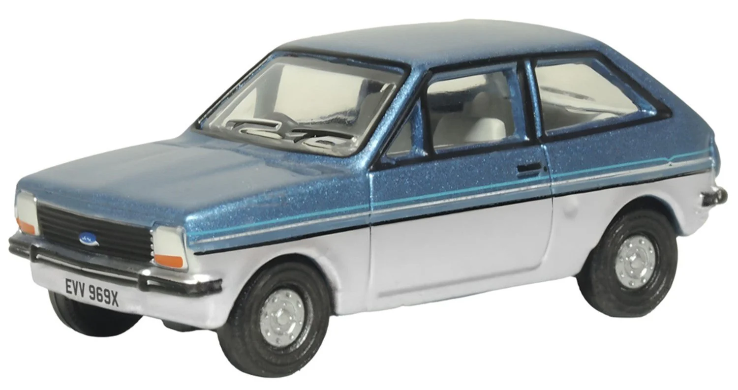 76FF007 Ford Fiesta MkI Titan Blue/Strato Silver