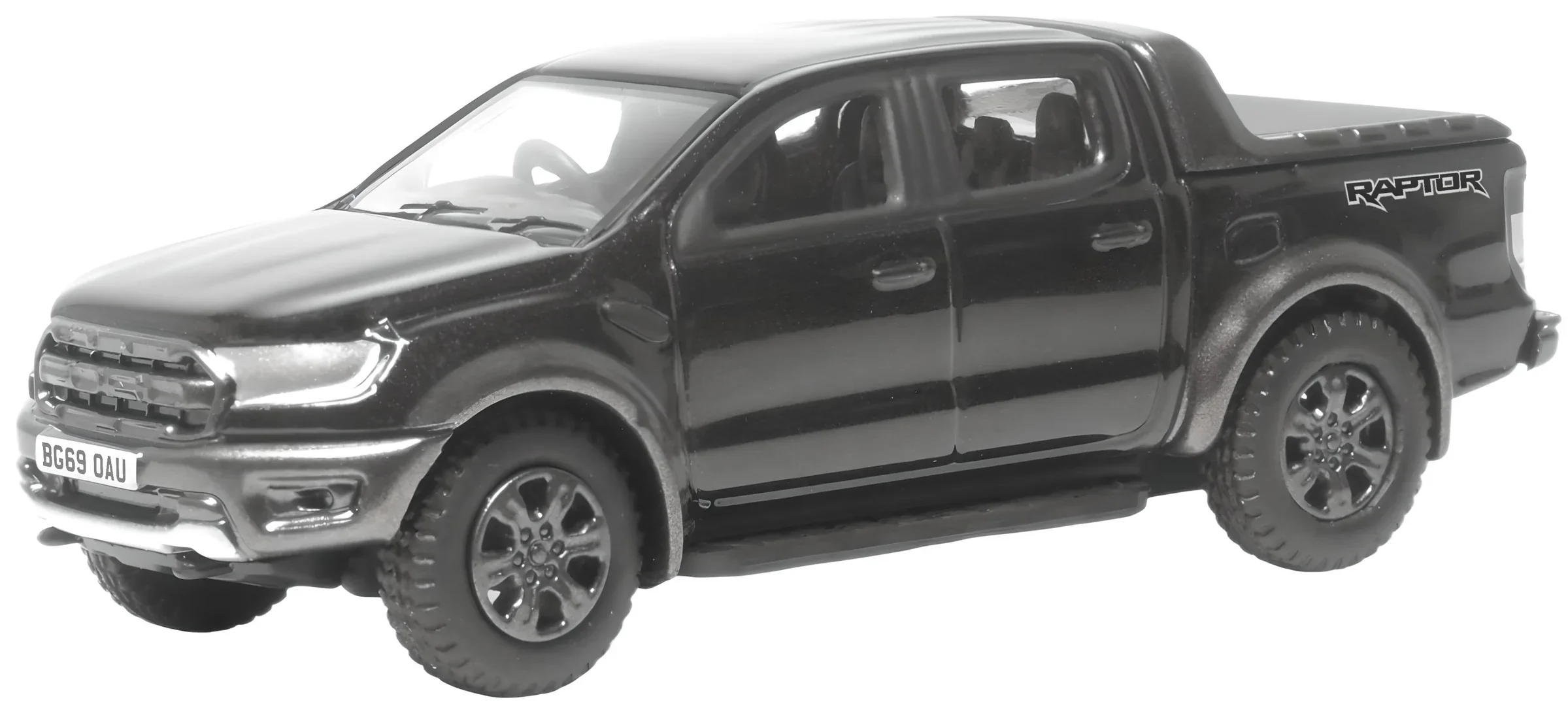 76FR001 Ford Ranger Raptor Agate Black Metallic