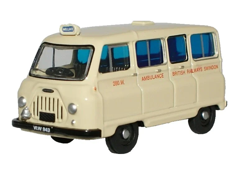 76JM019 Morris J2 Ambulance British Railways