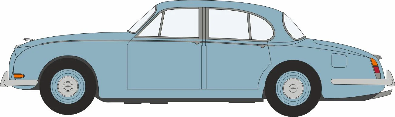76JST001 Jaguar S Type Opalescent Silver Blue
