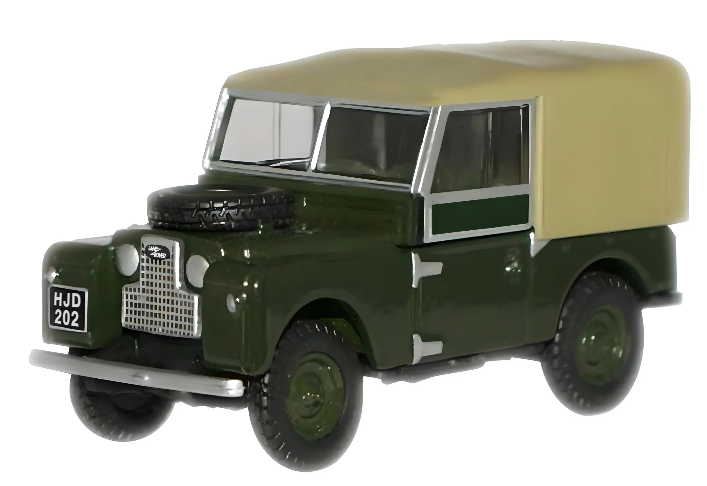 76LAN188009 Land Rover Series I 88" Canvas Bronze Green