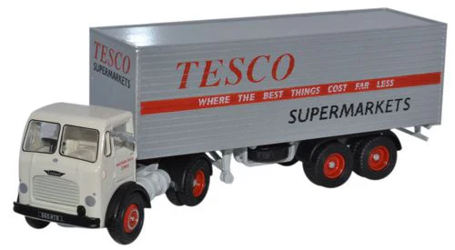 76LO001 Leyland Octopus Beaver Box Trailer Tesco