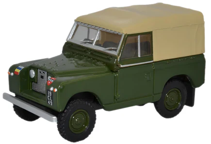 76LR2S006 Land Rover Series II SWB Canvas REME