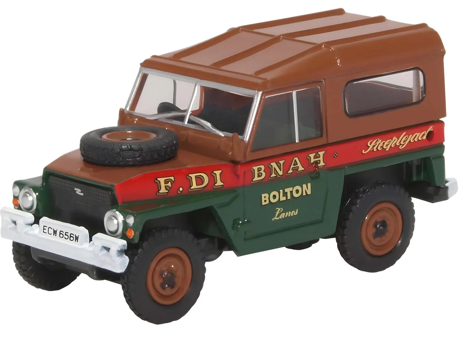 76LRL006 Land Rover Lightweight Hard Top Fred Dibnah