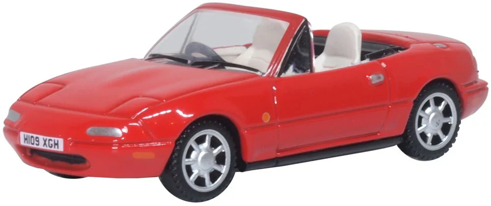 76MAZ001 Mazda MX5 Mk1 (Open) Classic Red
