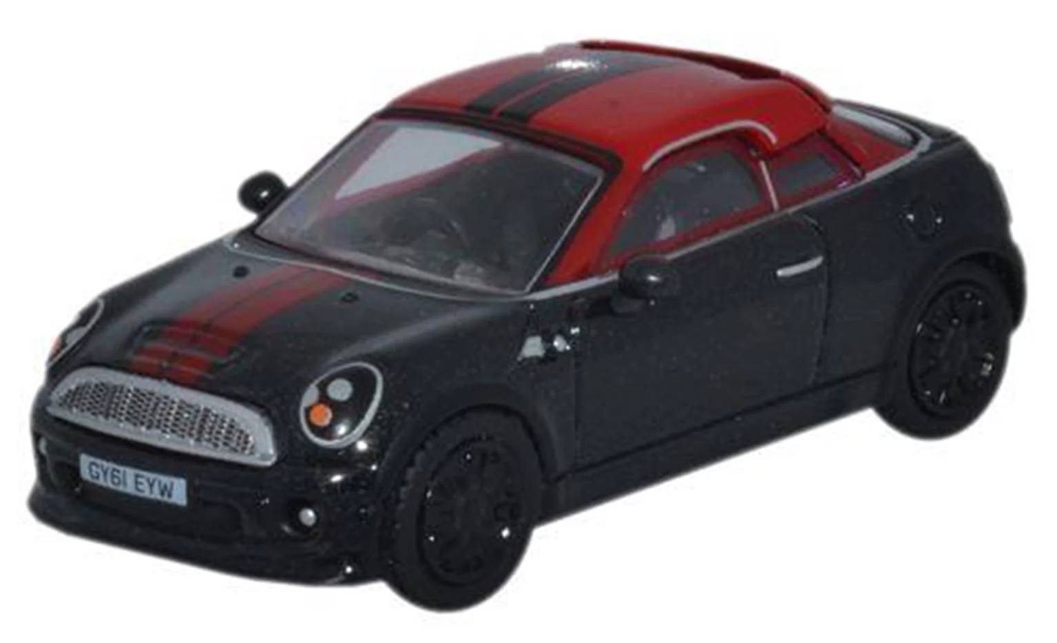 76MC002 BMW Mini in Midnight black & red