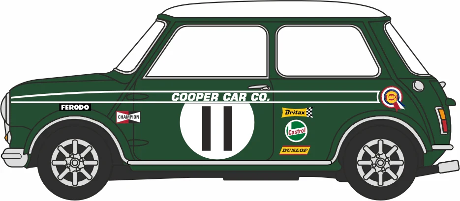 76MCS002 Mini Cooper S MKII John Rhodes 1968 Brands Hatch - Image 5