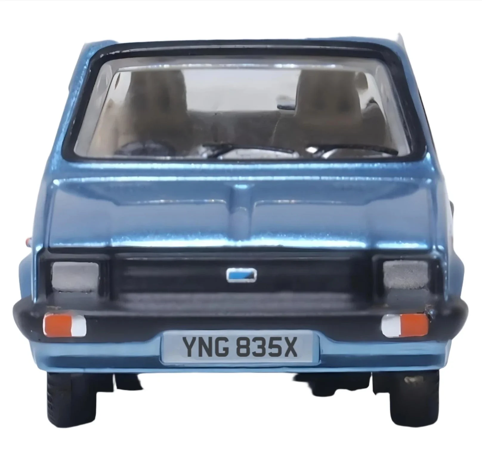 76MET002 Austin Mini Metro Denim Blue Metallic - Image 2