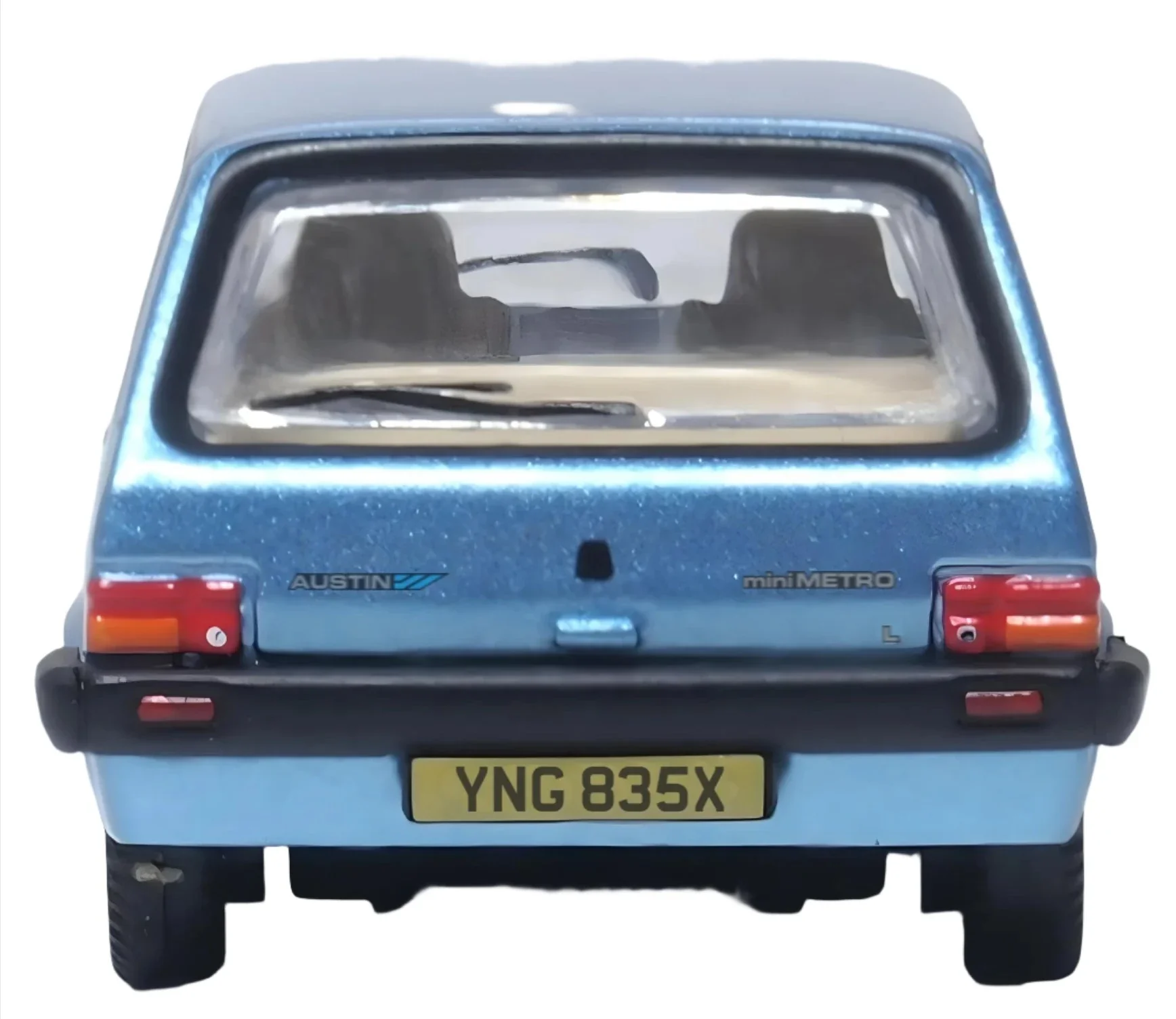 76MET002 Austin Mini Metro Denim Blue Metallic - Image 3