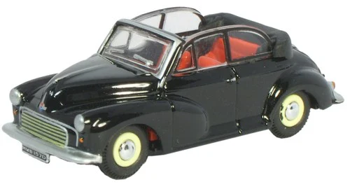 76MMC002 Moris Minor Soft Top Open Black