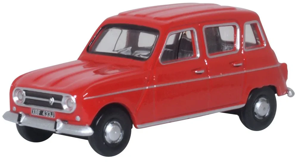 76RN002 Renault 4 Red