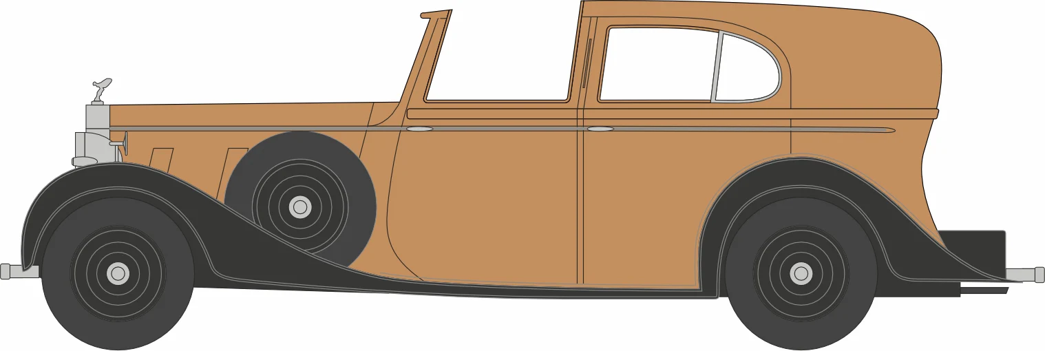 76RRP3002 Rolls Royce Phantom III Fawn/Black - Image 5
