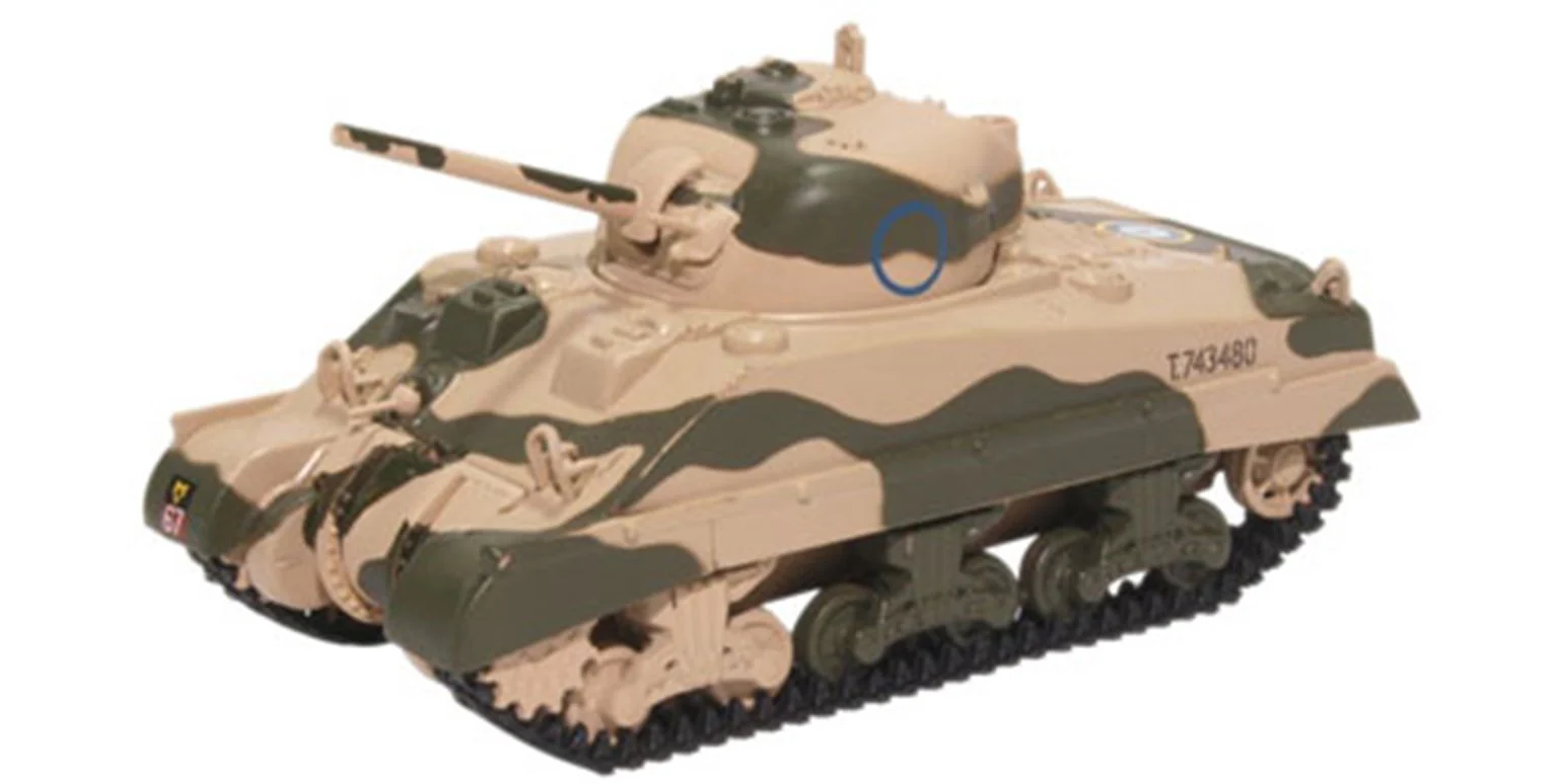 76SM001 Sherman Tank MK III 10th Armoured Division 1942