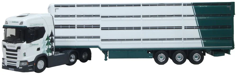 76SNG006 Scania S Series Livestock Trailer A W Jenkinson