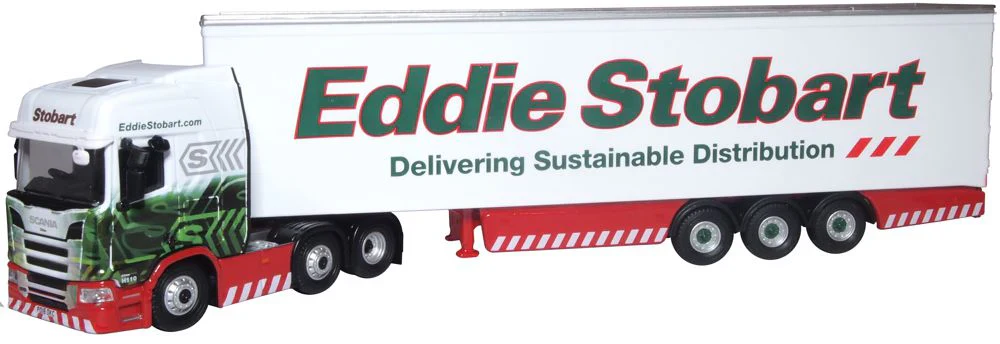 76SRH001 Scania R Series Highline Box Trailer Stobart