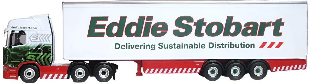 76SRH001 Scania R Series Highline Box Trailer Stobart - Image 2