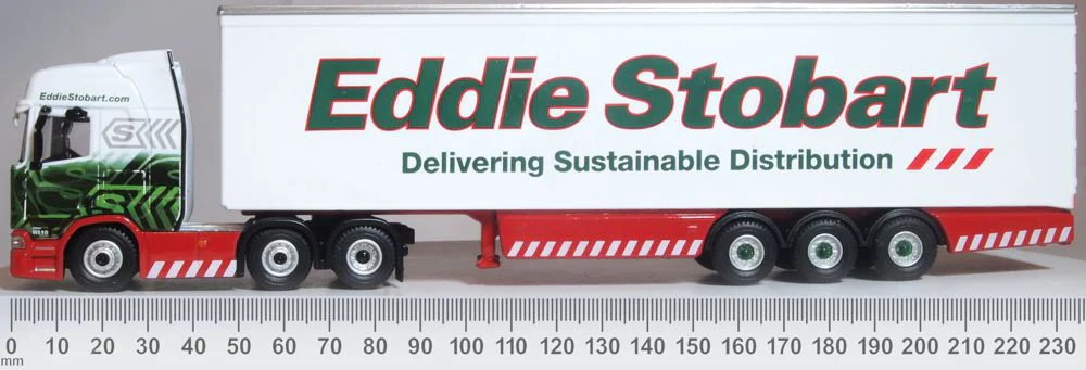 76SRH001 Scania R Series Highline Box Trailer Stobart - Image 6