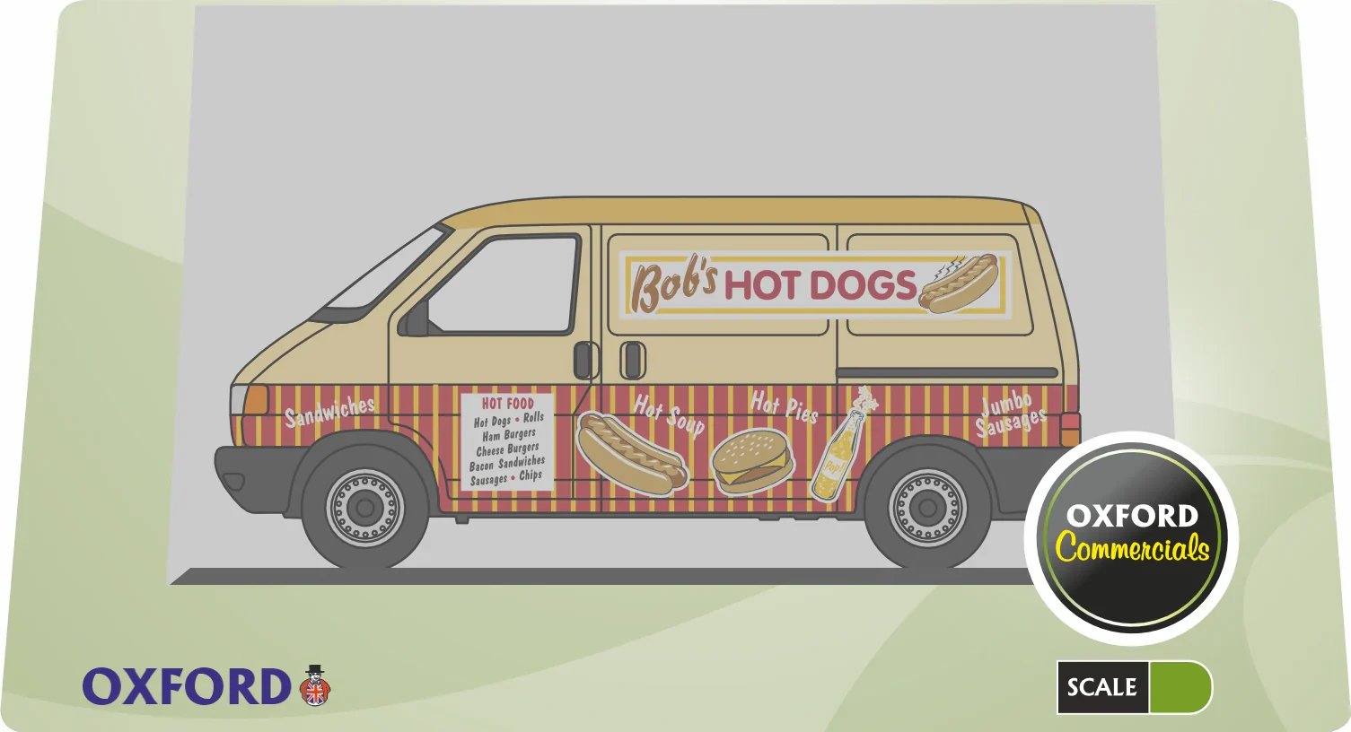 76T4007 Bobs Hot Dogs VW T4 Van - Image 2
