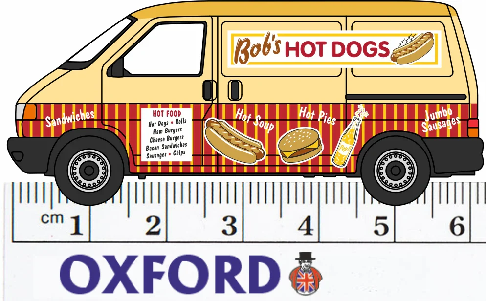 76T4007 Bobs Hot Dogs VW T4 Van - Image 3