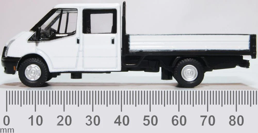76TPU005 Ford Transit Pickup White - Image 2